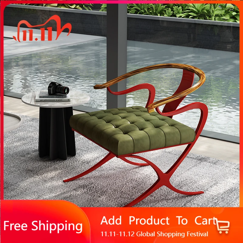 

Дизайнерские стулья для гостиной Relax, эргономичные миниатюрные стулья для чтения, индивидуальная удобная мебель Poltrona