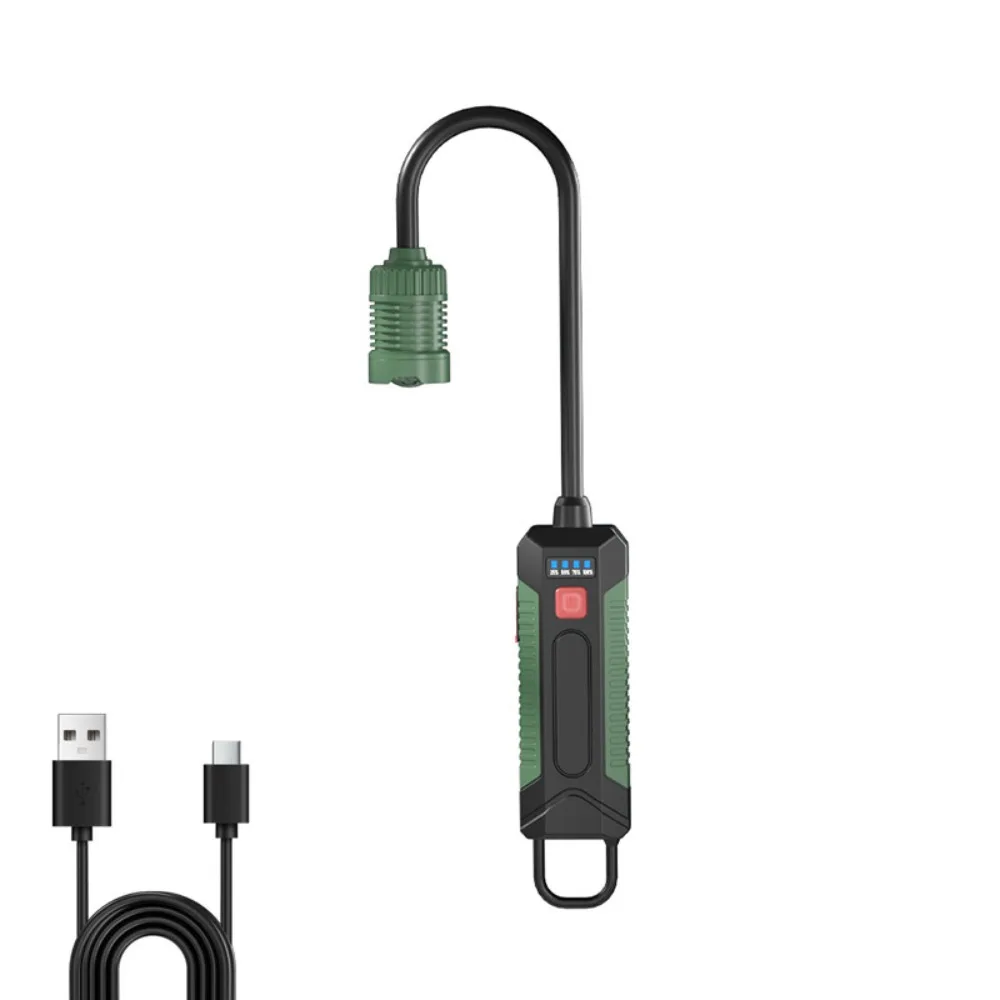 

Type-C Rechargeable Magnetic Flashlight Waterproof Magnet Portable Design COB Work Light 360° Flexible Lightweight Construction