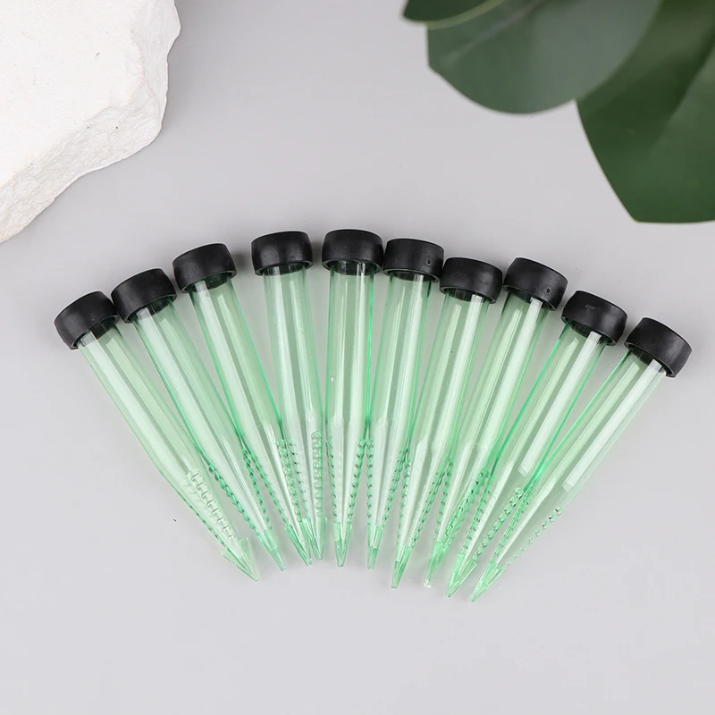 10Pcs 10cm Floral Water Tubes For Flower Arrangement Single Rose Conical Water Vials Floral Picks Fresh Flowers DIY Water Tube