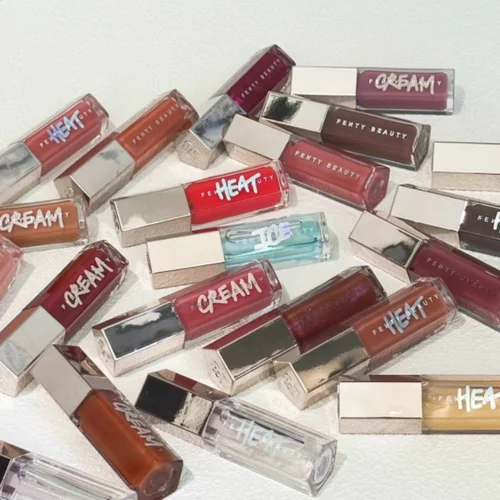 Imagen 2 del producto Brillo de labios brillante de Color transparente, lápiz labial multicolor, esmalte de labios líquido resistente al agua, bálsamo labial hidratante y regordete, maquillaje