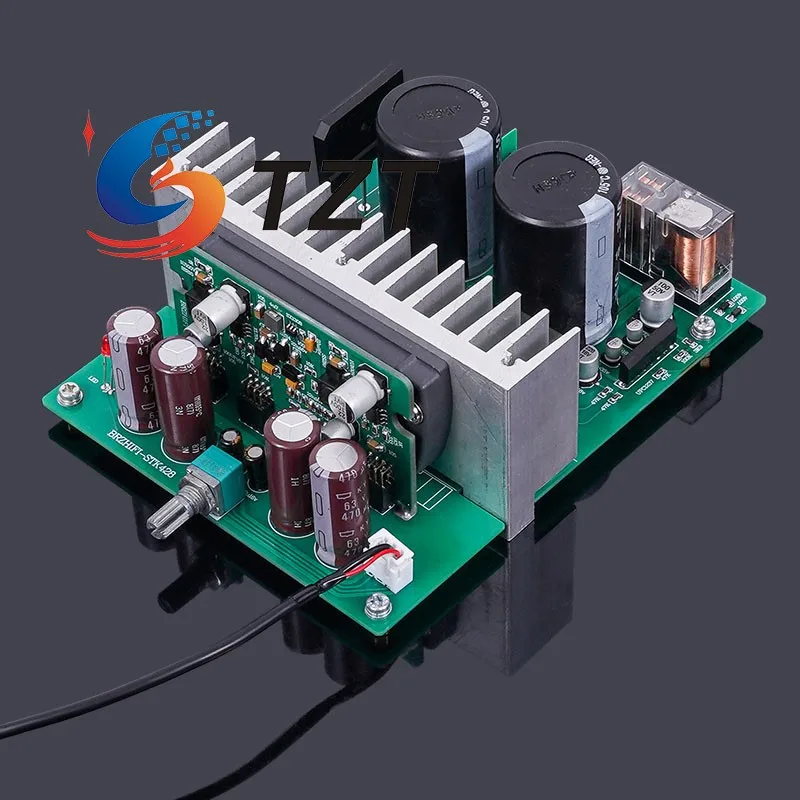TZT  STK428-640 HiFi Power Amplifier Board 200Wx2 Class D High Power Amplifier Module PWM CMOS Logic Level Audio Input