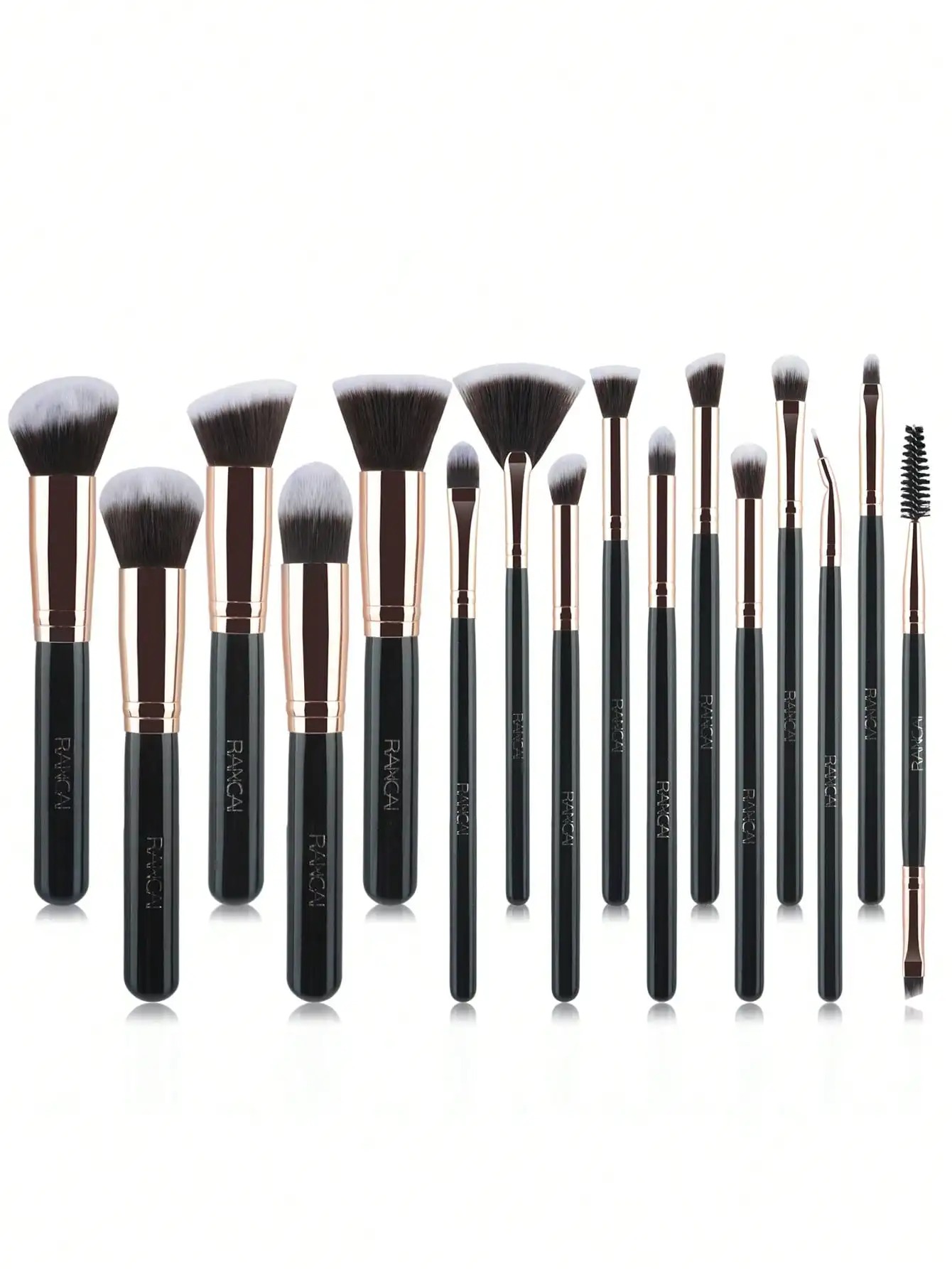 16 Pcs Premium Makeup Brushes Kit Powder Foundation Blush Concealer Eyeshadow Eyebrow Brush Professional Cosmetic Tools