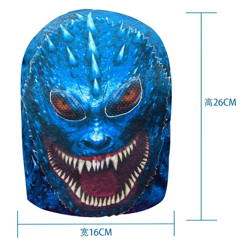 Stroje Halloween dla chłopców Godzilla Cosplay Potwór Występ Fantazja Moda Osobowość Prezent Urodzinowy dla Dzieci