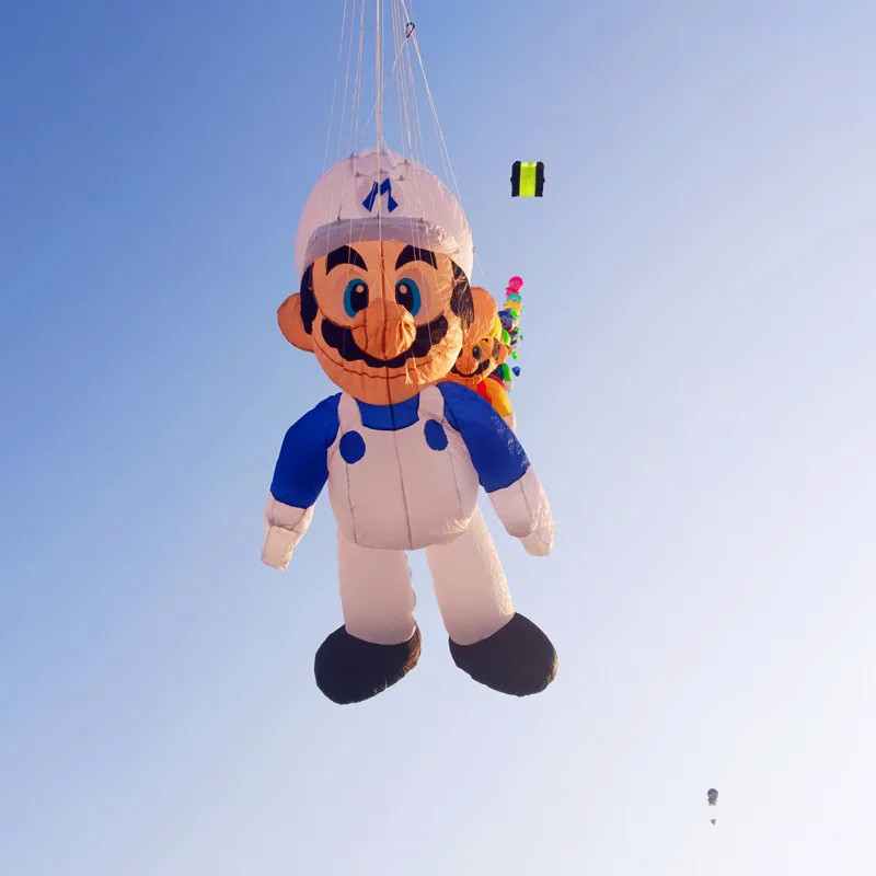 Free Shipping inflatable kite pendant flying soft kite windsocks kites show windrad inflatable toys drachenflieger 3d kites