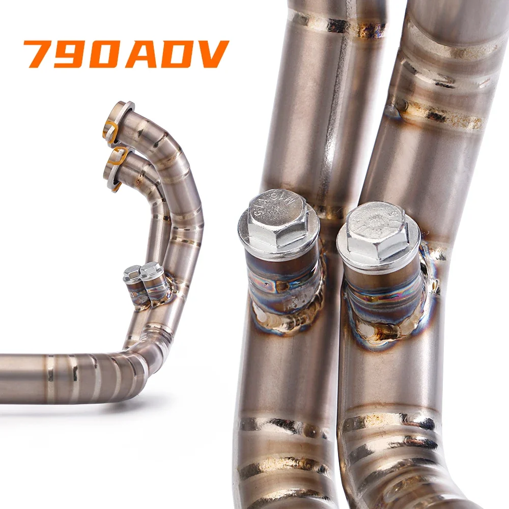 

Для DUKE790 выхлопная система мотоцикла Escape Slip On передняя труба Link Pipe Connect оригинальная полная выхлопная система мотоцикла N