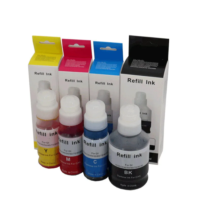 GI-20 Premium  Refill Ink Kit  For Canon GI20 PIXMA G5020 G6020 G7020 Printer