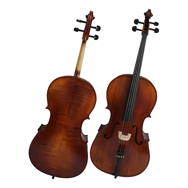 Professional Advanced Cello 4/4 Full Size Handcrafted Musical String Instrument For Professional Examination And Practice