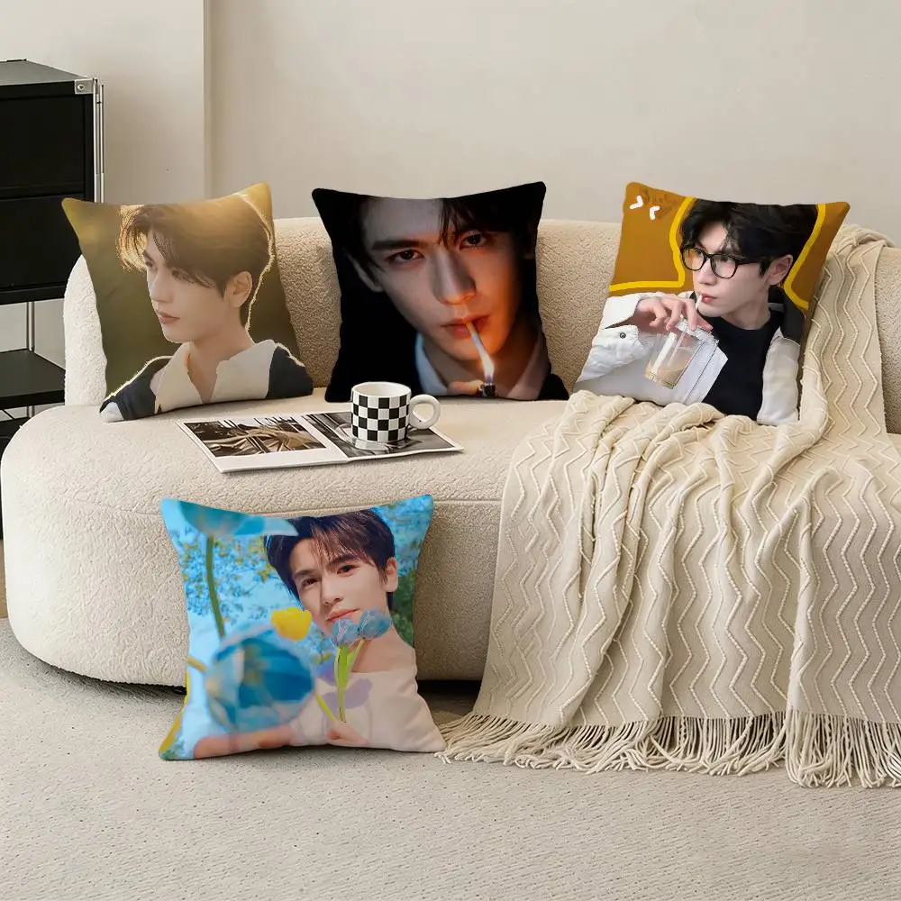 

Chinese Actor Zhanglinghe Pillow Case Cushion Cover Throw Pillow Case For Car Sofa