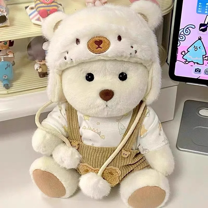 

30cm Teddy Bear Handmade Stuff Plush Doll Diy Dress Up Lina Bears Kawaii Plushies Anime Toys Birthday Gift For Children Friends