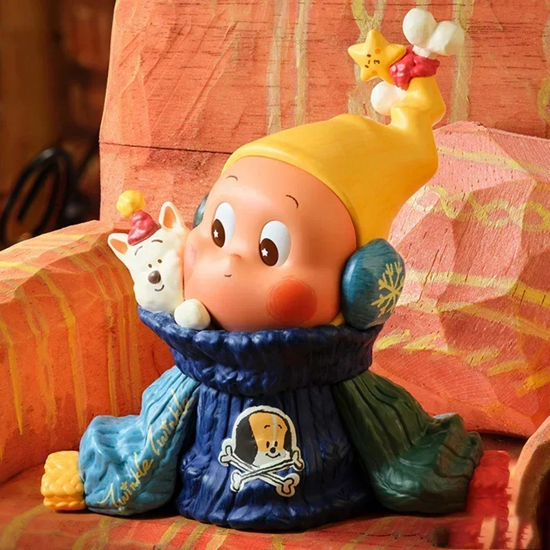 

POPMART Twinkle Twinkle The Gifts From Stars Series Blind Box Mystery Box Caixa Sorpresa Аниме Фигурки для девочек Милая модель на день рождения