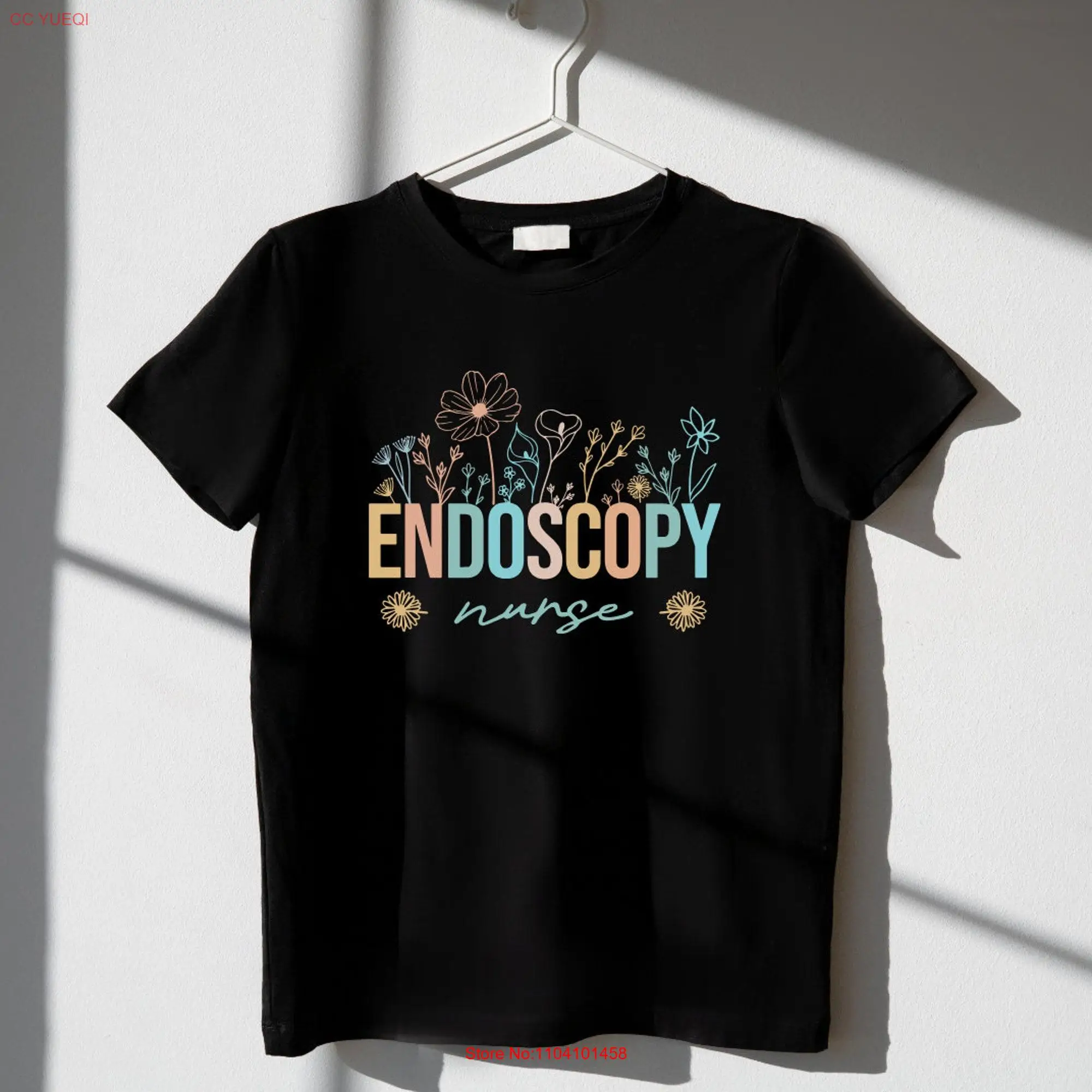 Endoscopy Nurse T Shirt Tech Crew Squad long or short sleeves