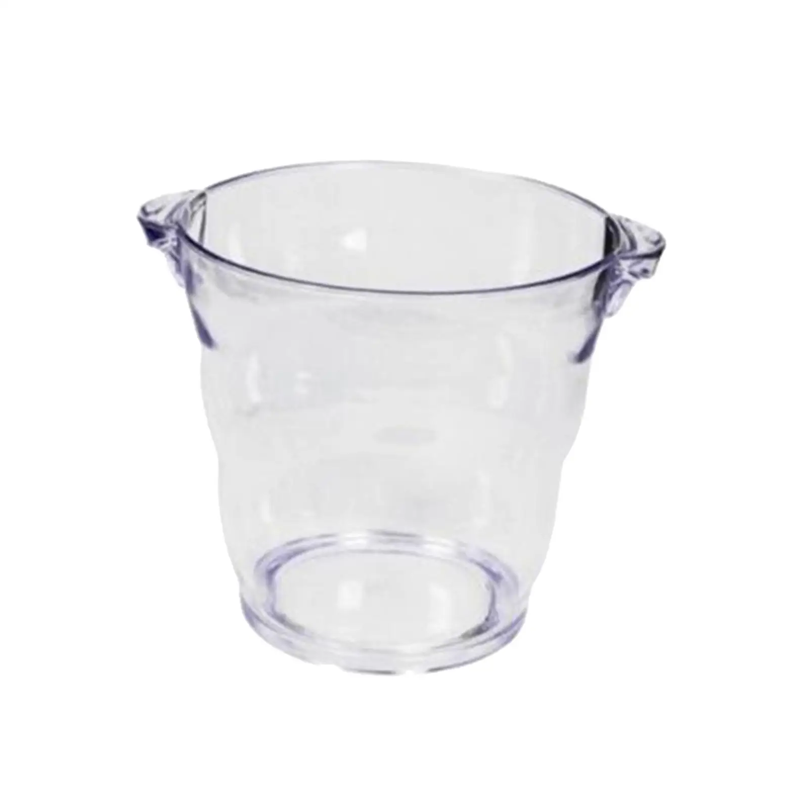 Ice Cube Container, Acrylic Ice Tub Portable Champagne Bottle,Champagne Wine Bucket for Parties Restaurant Beach Party Party