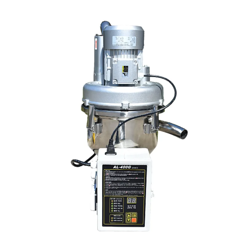

400 type independent suction machine raw material pumping and crushing induction motor automatic feeding integration