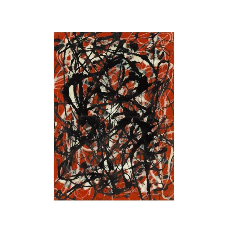 Jackson Pollock: Free Form, Art Picture Print Silk Poster,Home Wall Decor