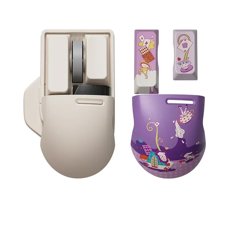 Lofree 2.4g Wireless Mouse OLED Display Quick Fine Adjustment DPI Three-mode Rechargeable PC Gaming Mouse Mac Laptop Accessories