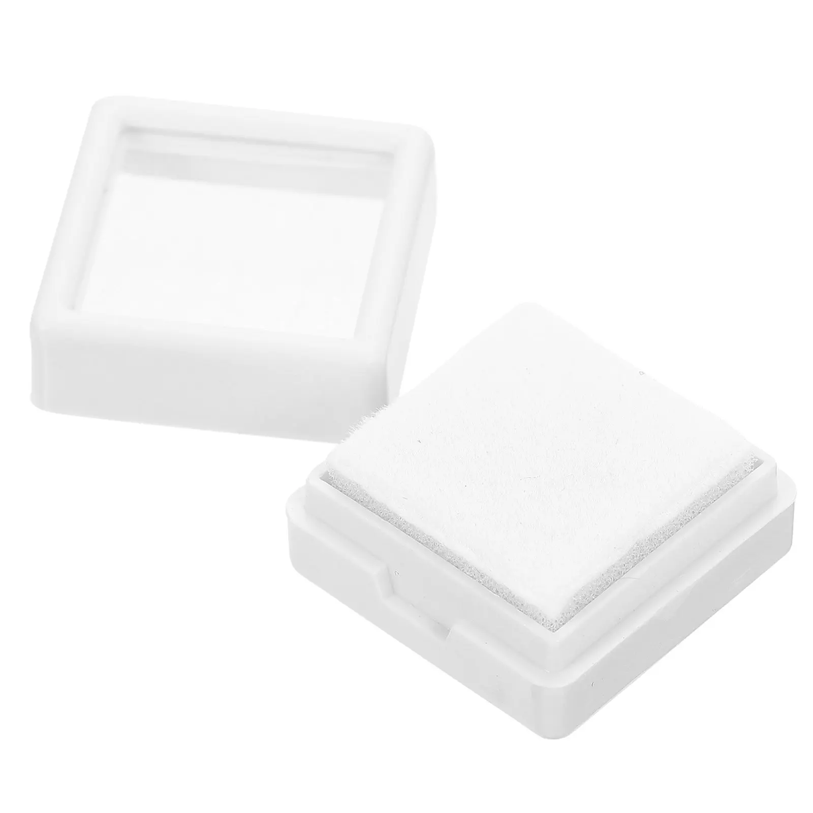 

20Pcs Romantic Acrylic Ring Box Flip-Lid Organizer Compact Jewelry Storage Case for Proposal Wedding Anniversary Display