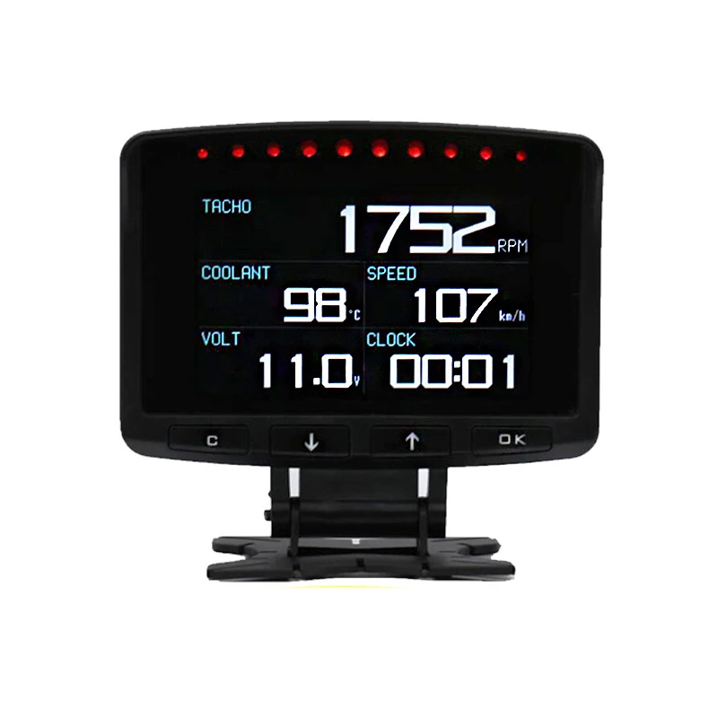 

A208C Car OBD HUD Multi Functional Digital Meter Speedometer Computer Head-Up Display