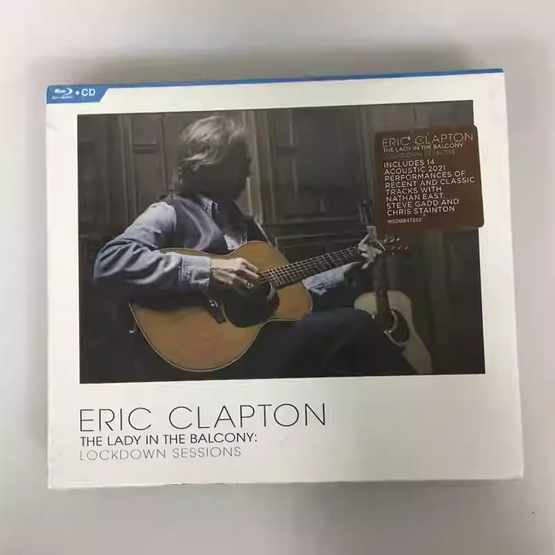 

Blues Rock Album Eric Clapton Music CD+BD The Lady In The Balcony: Lockdown Sessions Music Record Cosplay Soundtracks Box Gift
