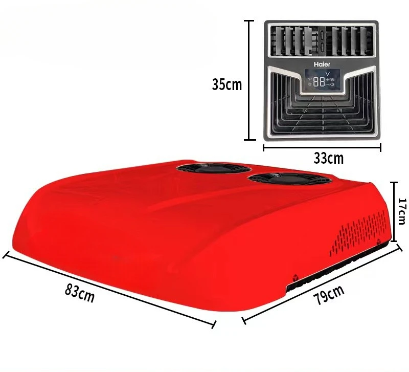 Parking air conditioner 24V DC intelligent frequency converter integrated machine large truck heavy truck