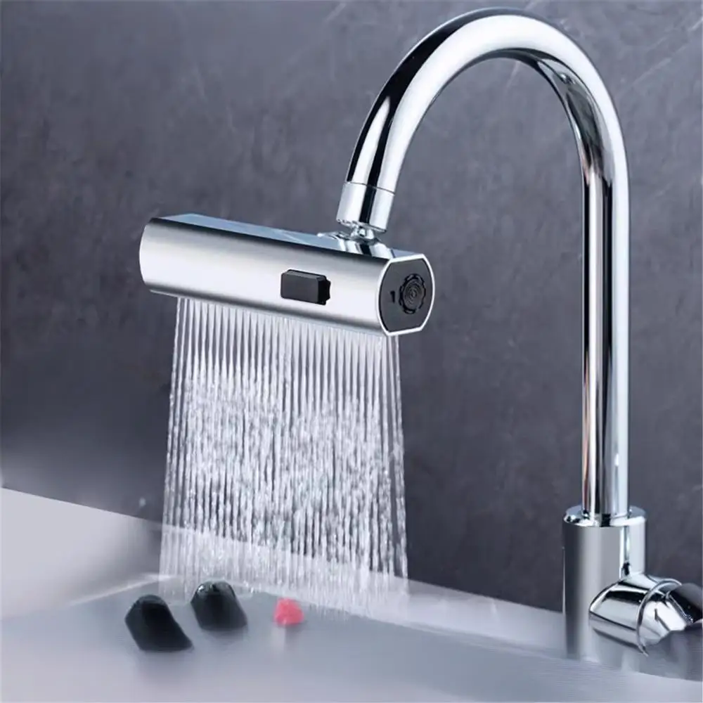 Universal rotating Feiyu Waterfall faucet anti-dirty water artifact household kitchen faucet extender nozzle