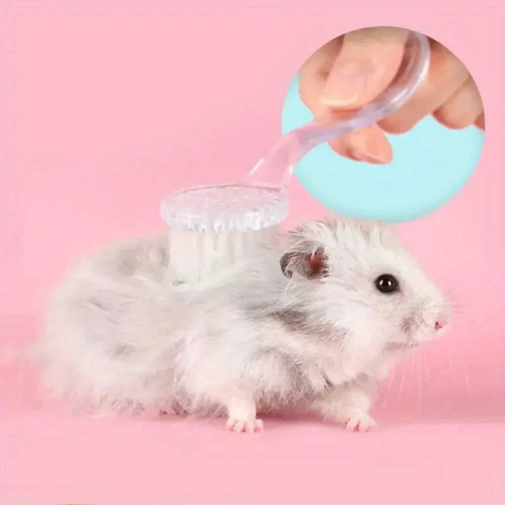 Animal Grooming Brush Soft Cleaning Tools Guinea Pig for Hedgehog Massage Small Bathing Hamster 1pc Combs