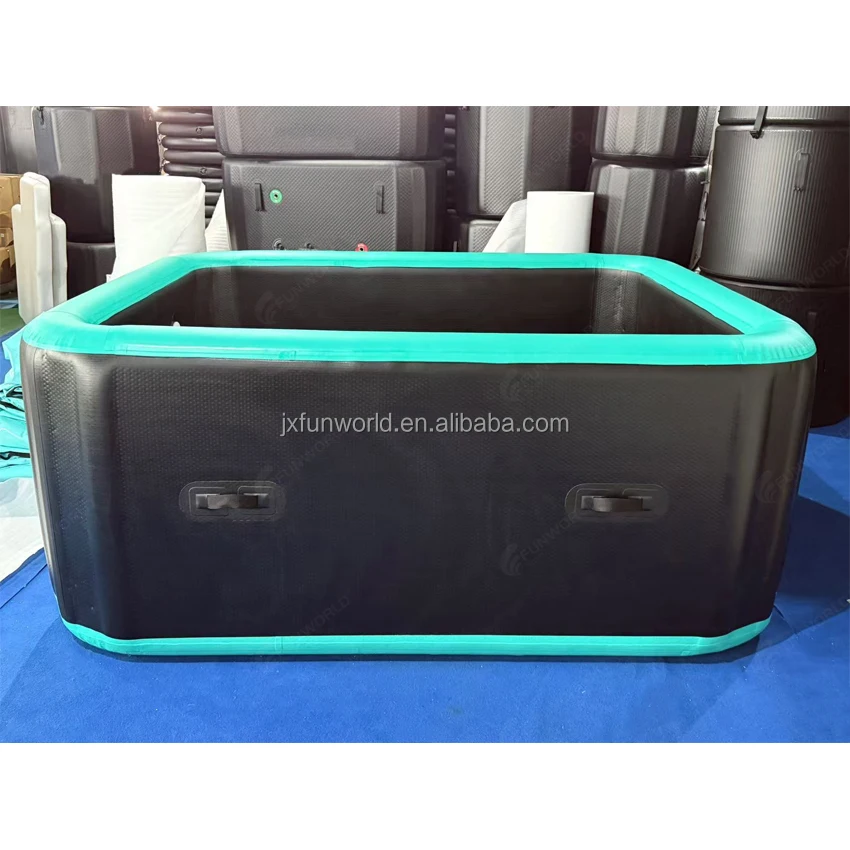 Custom Size Pvc/dwf Inflatable Above Ground Swimming Pool With Uv Puncture Resistance Eco-friendly Portable
