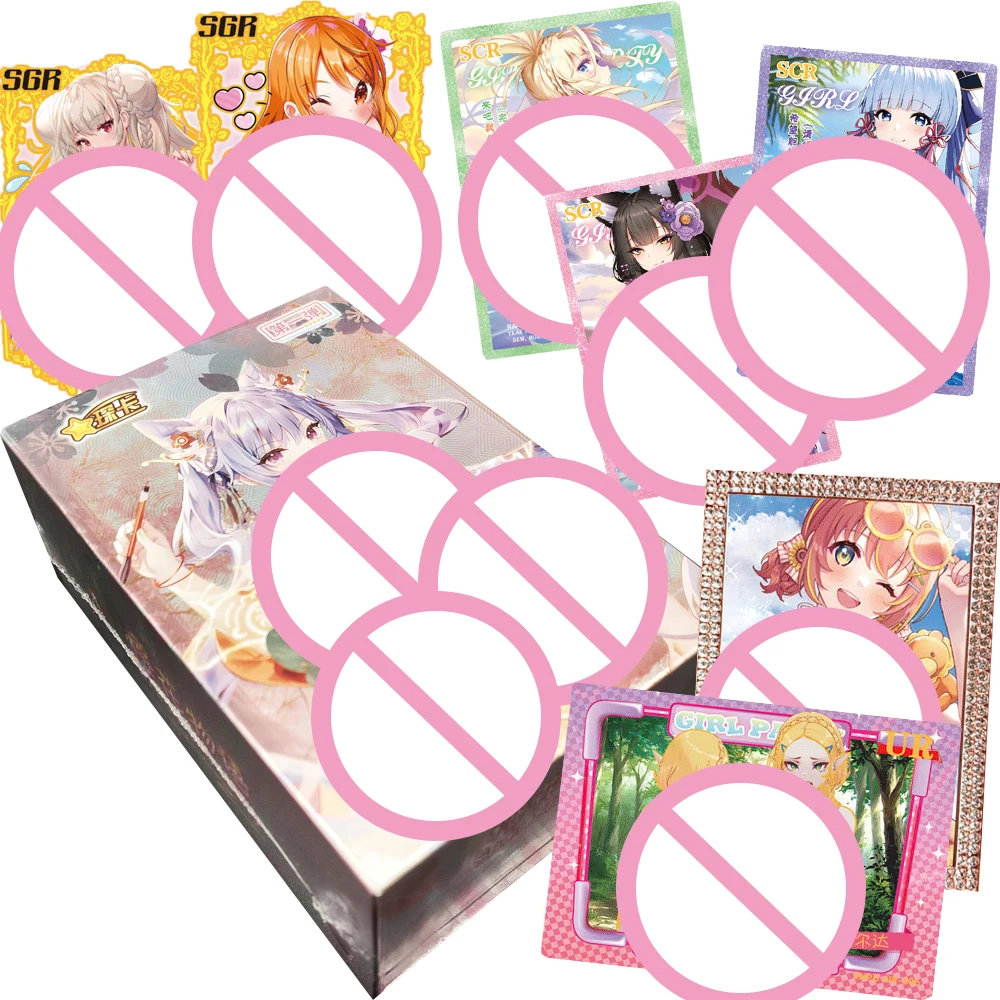 

Sakura Story Collection Cards Anime Game Goddess Exquisite Special-shaped Hollow Out Metal Cards Doujin Toys and Hobbies Gifts