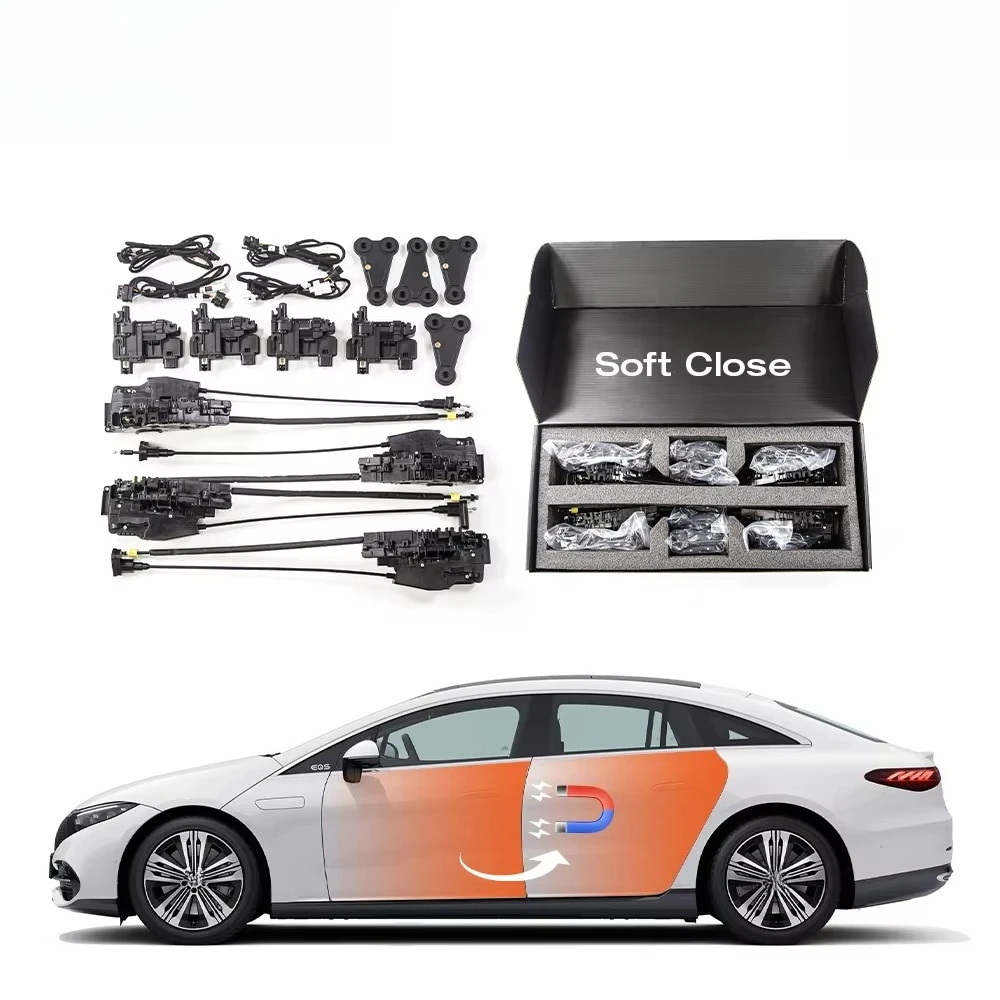 

Система плавного закрывания дверей (Soft Close) OEM-качества, не требующая доработок, для Mercedes-Benz EQS V297 2022 года и новее, аксессуары для автомобиля