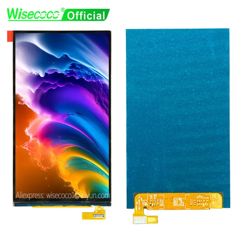 

Wisecoco 5.5 Inch AMOLED Screen 720x1280 OLED IPS Display Portable GPS MIPI Panel 16.7M 105% NTSC SH1386 Driver IC