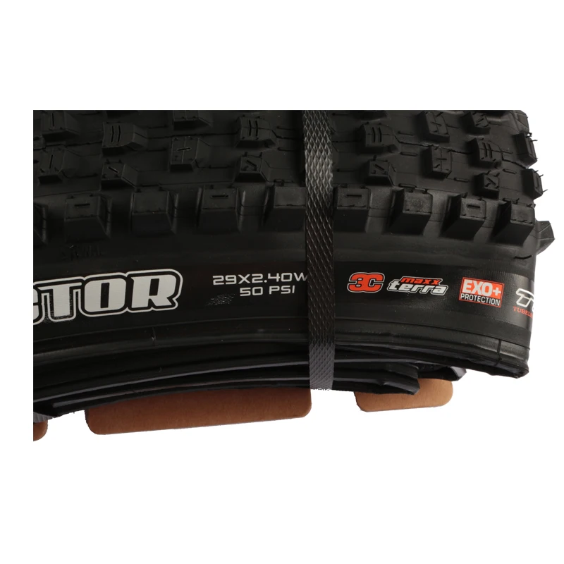 MAXXIS DISSECTOR 29x2.4 WT 3C EXO+ TR DD Schwarz/Kaffeebraun Tubeless-Reifen MaxxGrip MaxxTerra für Offroad-Fahrzeuge MTB – Detail 5