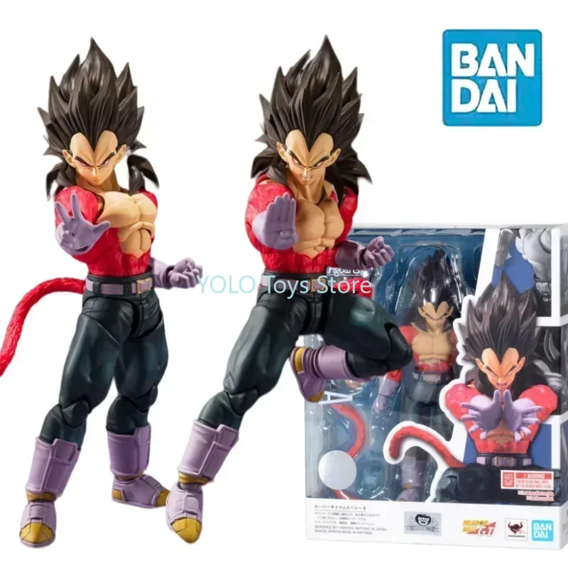 

Spot Bandai in Stock Shfiguarts Vegeta Ssj4 Super Saiyan 4 Action Figure Dragon Ball Gt Collection Model Christmas Gifts Toys