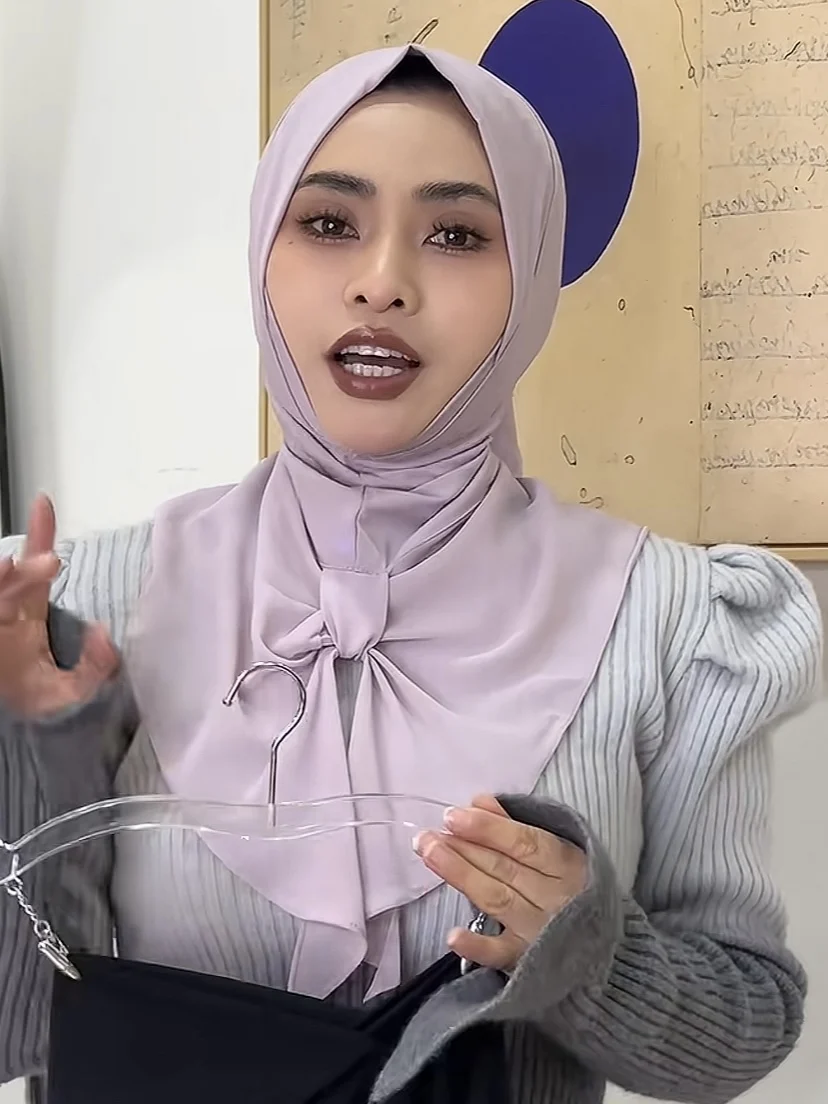 

Muslim Islam Female Hijab Ready to Wear Elegant Style Headscarf for Women