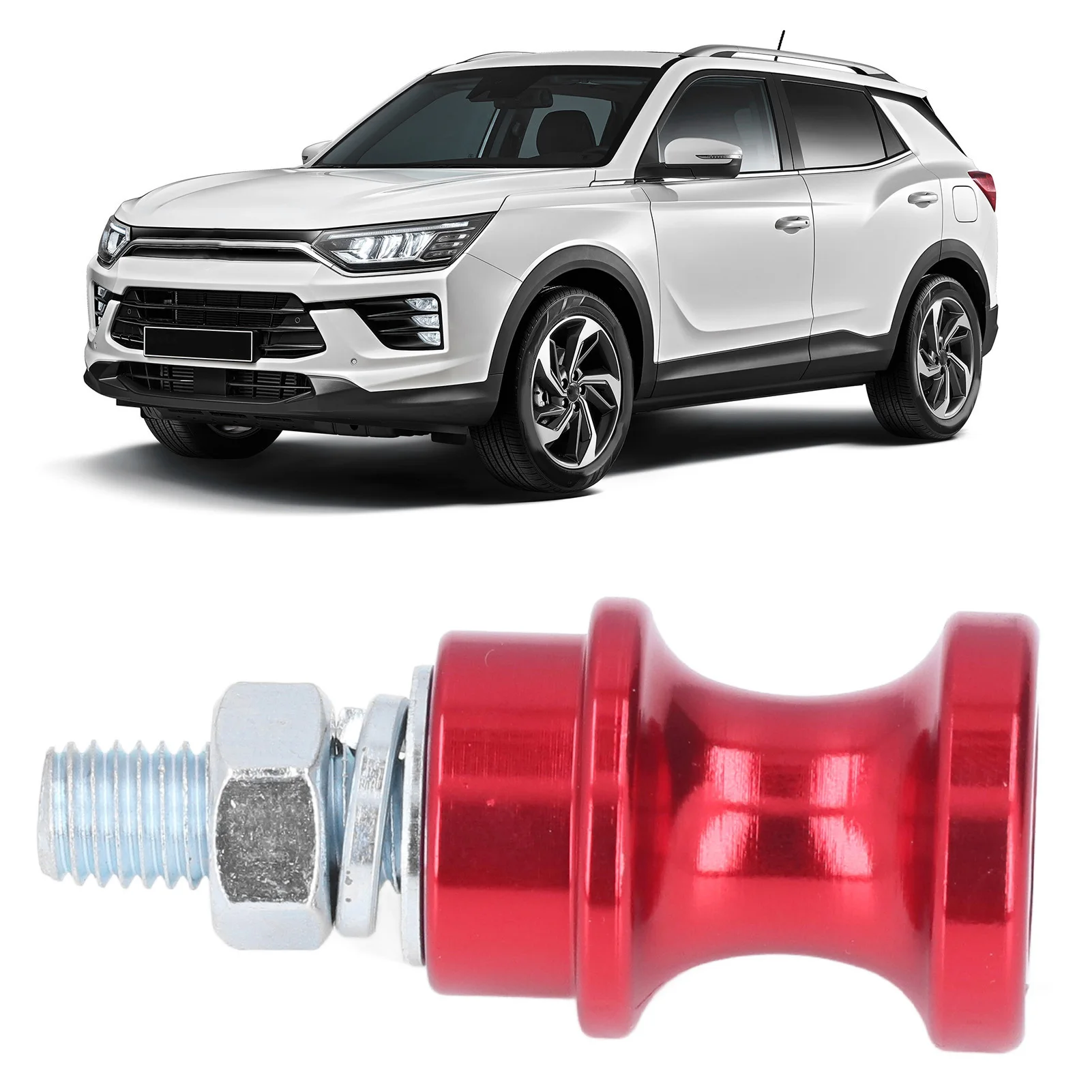 

Крюк для лебедки, подставка для крепления болта, сталь, защита от ржавчины для U-образного зажима 3/8 дюйма, 1/2 дюйма, полузвено для лебедки, красный