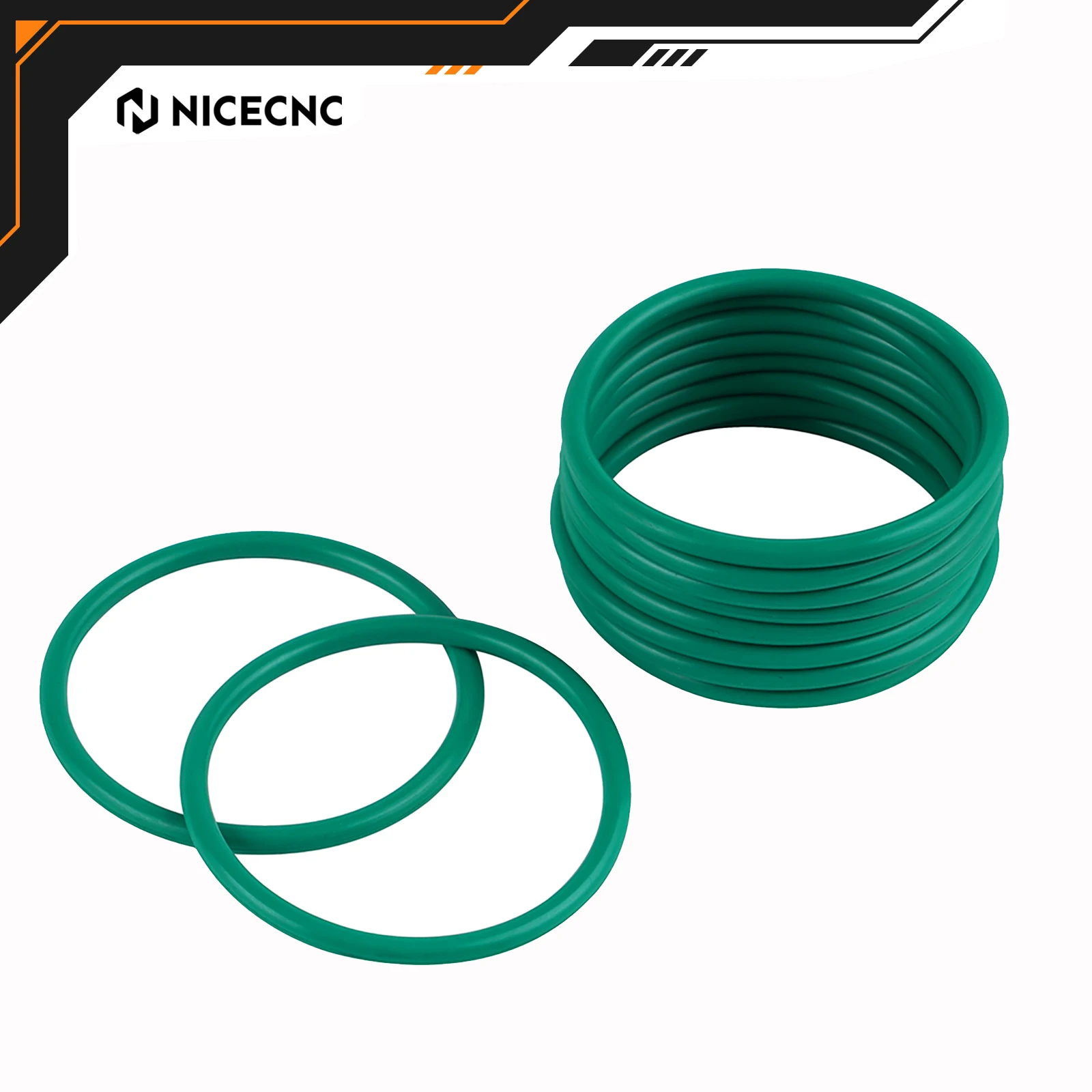 NICECNC For KTM EXC 300 XC 300 1998-2022 For Husqvarna TE 300 GasGas EC300 Sherco SE300 Beta RR300 10PCS Exhaust Manifold Gasket