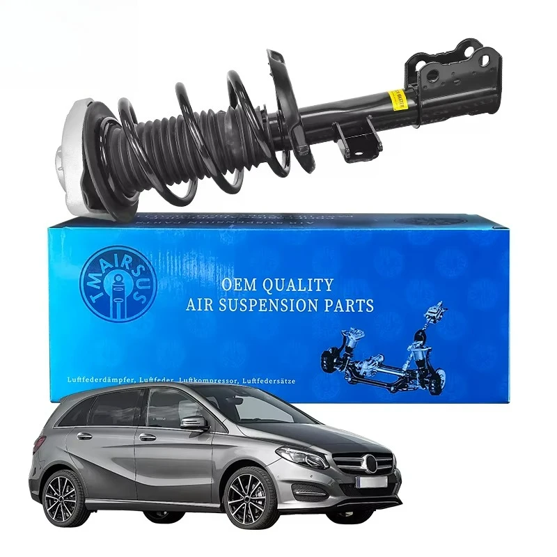Premium steel left front coil spring shock absorber A1763234300 brand new for Mercedes-Benz W176/246/117