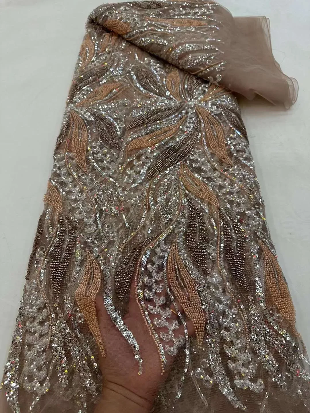 Роскошные французские блестки ручной работы, африканские роскошные модели и высококачественные нигерийские ткани для вечеринок или вечерних платьев.