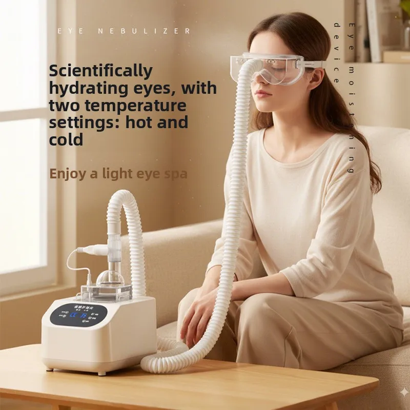 

Eye Atomizer & Steam Massager - Hot Compress Eye Care Device, Relieves Dry Eyes, Portable Eye Steamer for Home Use