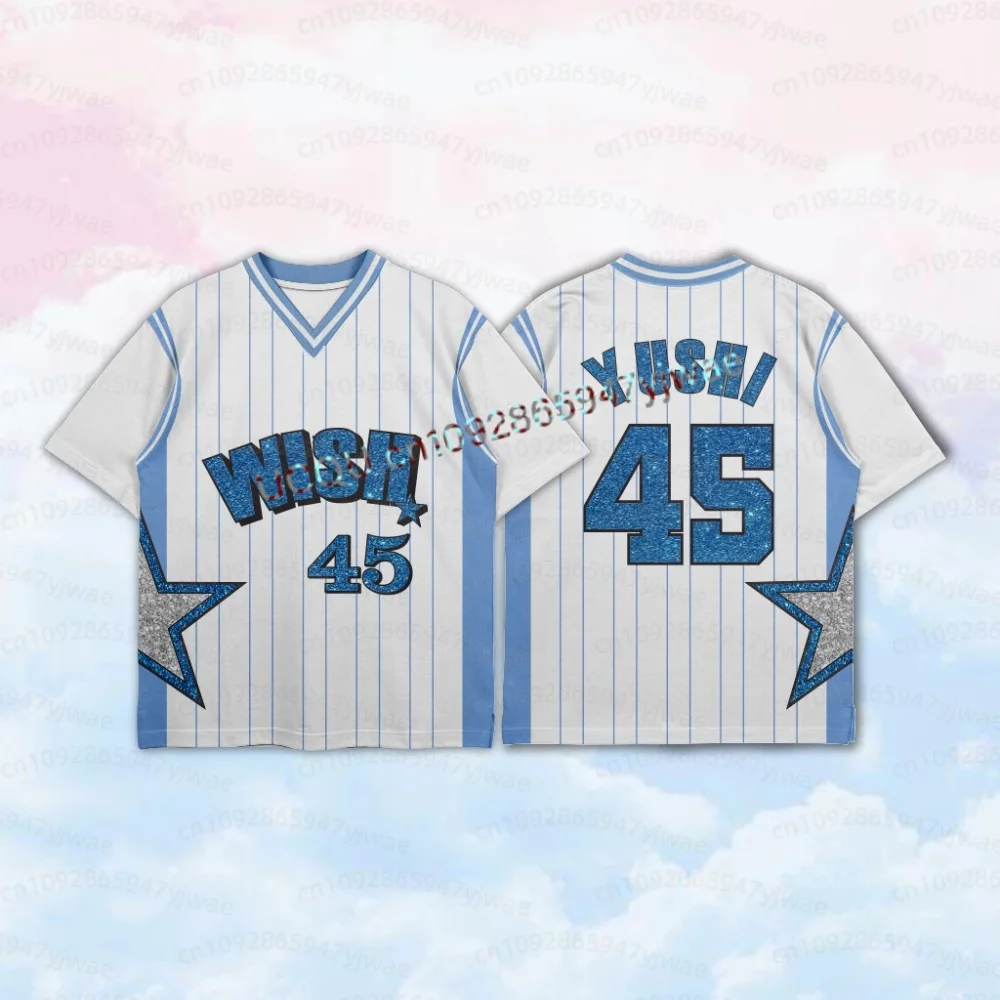 2026 Summer Men Women Fashion O-Neck Short Sleeve T-Shirt Nct Wish Yushi Sakuya Fans Gift Men Women Sport T-Shirt