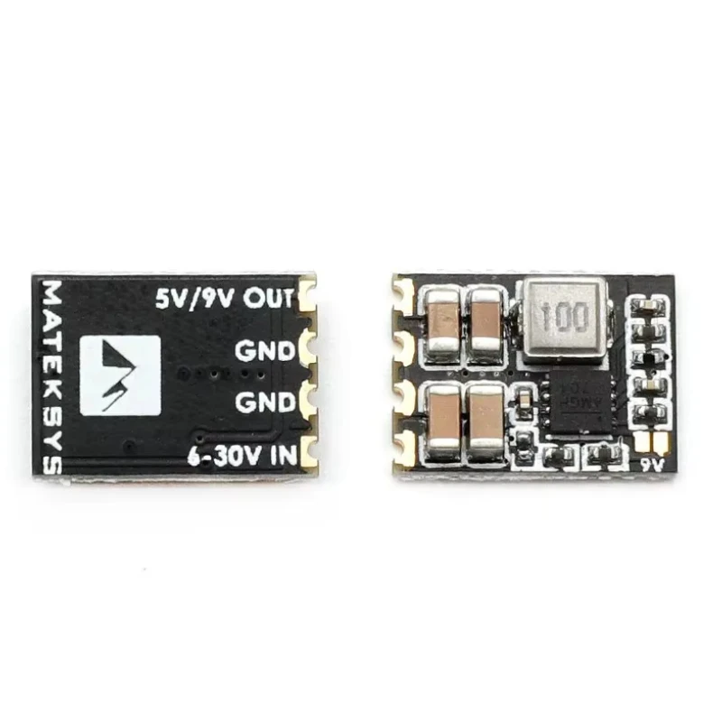 Matek Systems Micro BEC Out 5V or 9V Adj Standard Is 5V Synchronous Step-down Regulator Module for RC FPV Racing Drone