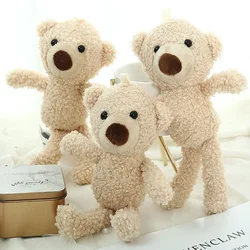 20cm Cute Stuffed Teddy Bear Doll Soft Mini Animal Plush Toy Pendant Room Decoration for Baby Girls Office Ornament Car Decor