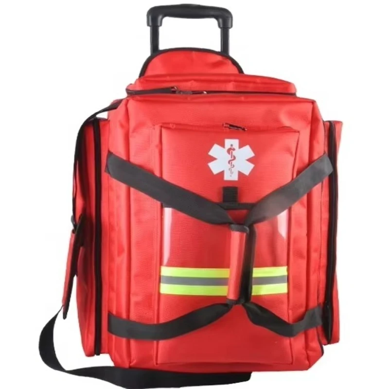 Stock in large waterproof multi-functional emergency first aid bag