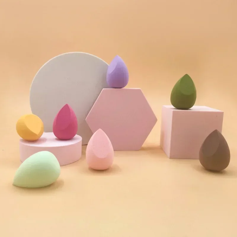 Makeup Sponge Cushion Foundation Powder Water Drop Cosmetic Puff Oblique Cut Beauty Egg Women Make Up Tool Accessories