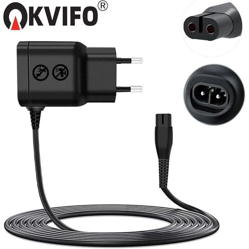 Cargador KVIFO de 4,3 V compatible con Philips Norelco OneBlade QP2520 QP2620 QP2515 QP2510 MG3730 MG3720 MG3710 Afeitadora eléctrica