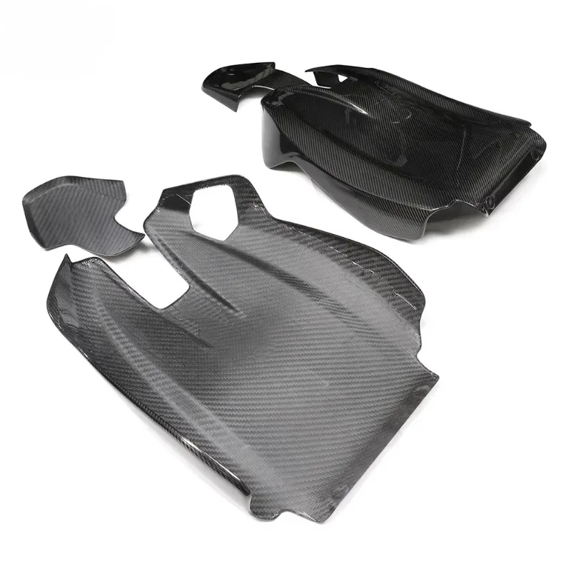 M2 G87 Dry Carbon Fiber Seat Back Cover for M4 G82 G83 M8 F91 F92 Real Carbon Interior Trims 4 Pcs/set Stick on