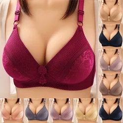 Womens Push Up Bra Thin Breathable No Steel Ring Underwear Seamless Bras Womens Bras Comfortable No Wire Bras Womens Bra 36c