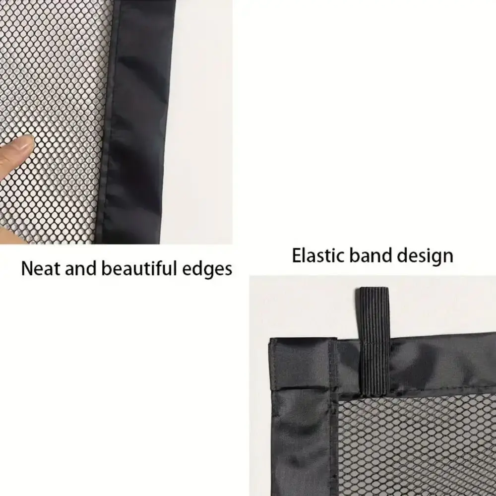 Adjustable Mesh Pet Gate - Durable, Portable & Easy Installation - Indoor/Outdoor Safety Barrier