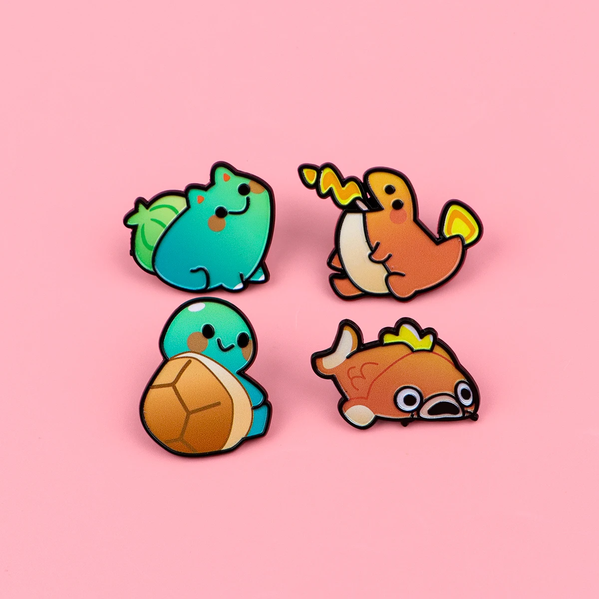 4 قطعة/المجموعة لطيف الأسماك المينا دبوس أنيمي Eleves بروش معدني على ظهره قبعة حقيبة طوق شارات الرجال النساء مجوهرات الأزياء جمع هدية