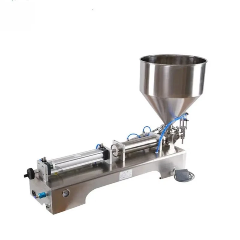 

【HOT】Factory Price Semi Automatic Liquid Honey Tomato Sauce Salsa Filling Machine