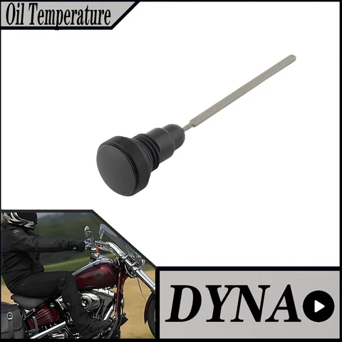 ДЛЯ Harley Davidson Dyna Fat Bob Low Rider Street Bob Super Glide Wide Glide Аксессуар для мотоцикла Прецизионный щуп для измерения уровня масла двигателя
