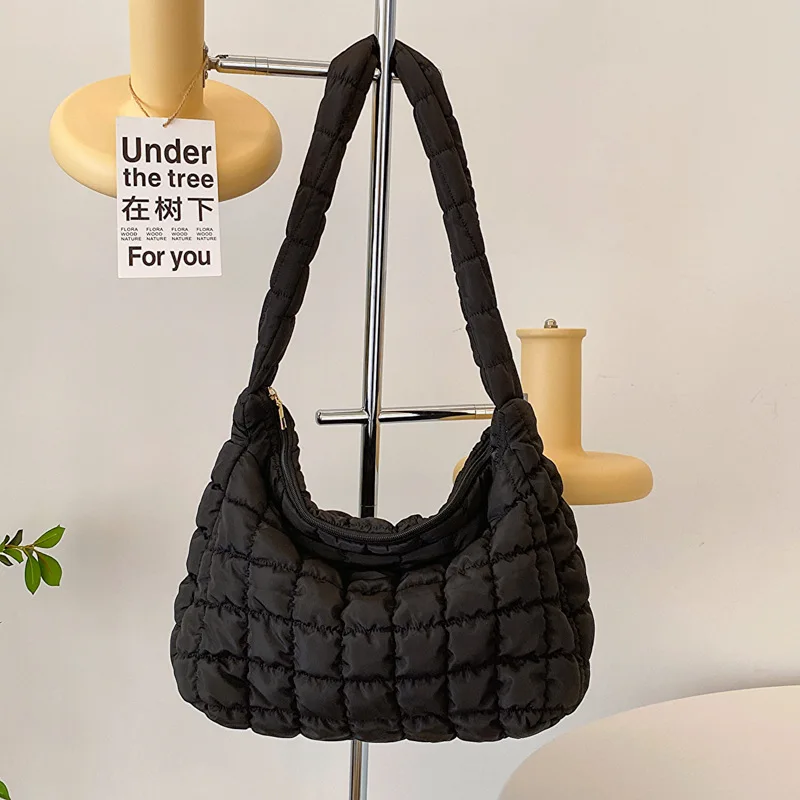 Women's Handbag Fashion Lightweight Large Capacity Cloud Pleated Bag Multi Functional Bubble Shoulder Bag Daily Dating Bag